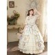 Miss Point Cat Rose Tea Multi-Tier Pleated Underskirt(Reservation/Full Payment Without Shipping)